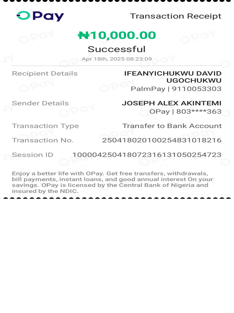 Transaction Receipt-250418020100254831018216 | PDF