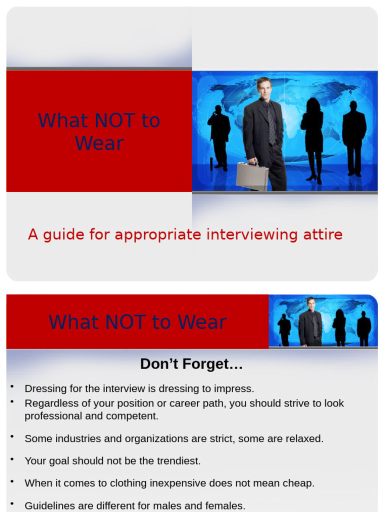 What Not To Wear | PDF