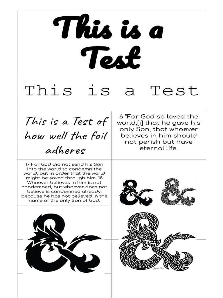 HTV Test | PDF