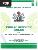 Revised Public Service Rules 2021 | PDF | Salary | Government