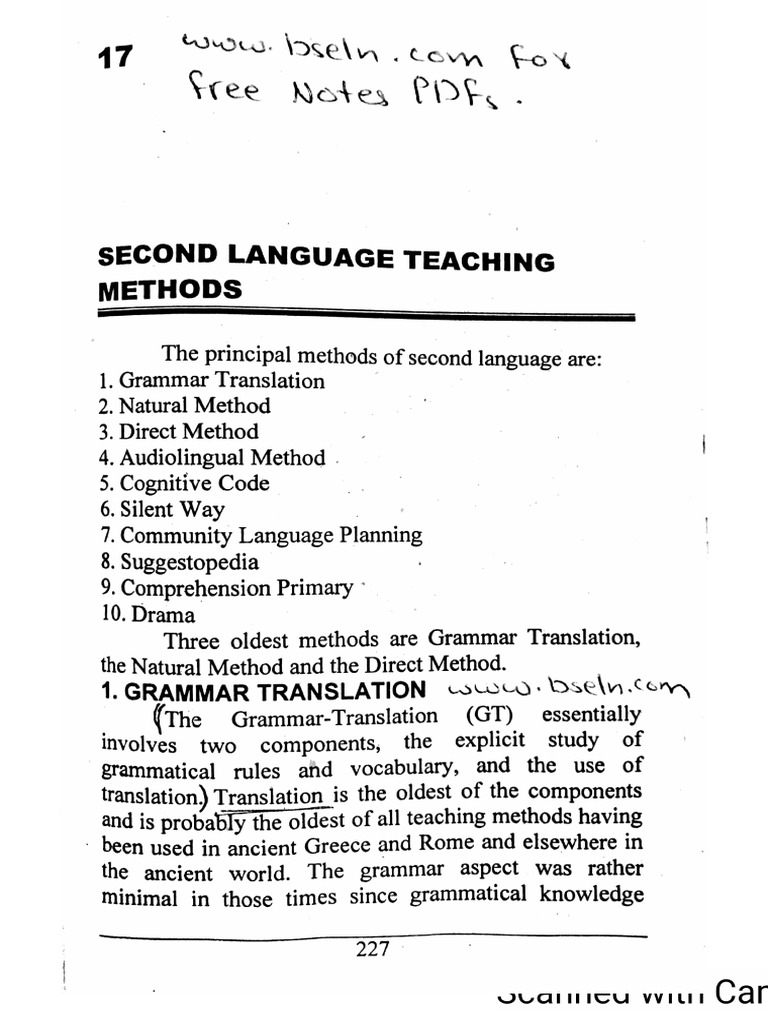 Tefl. Note | PDF