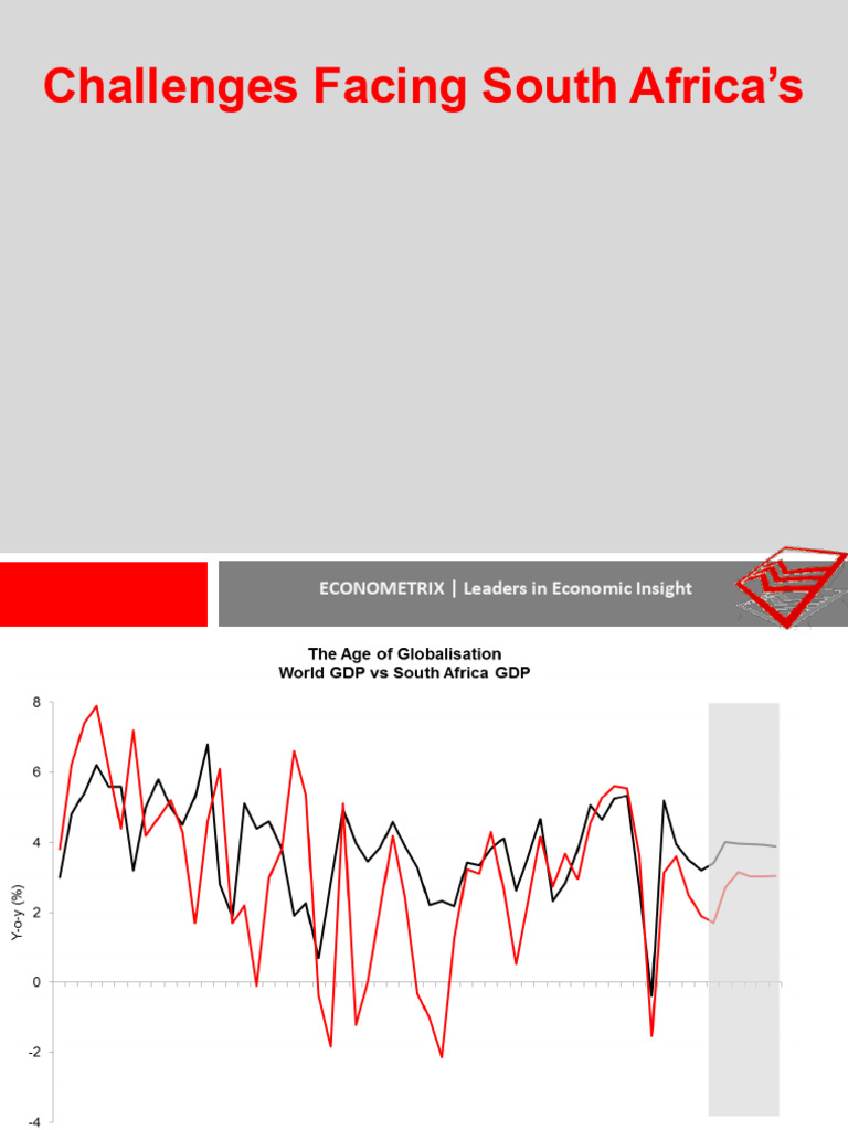 South Africa's Long-Term Economic Challenges | PDF | Employment | Africa