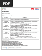 Primary Staff Duty Roster 2025 | PDF