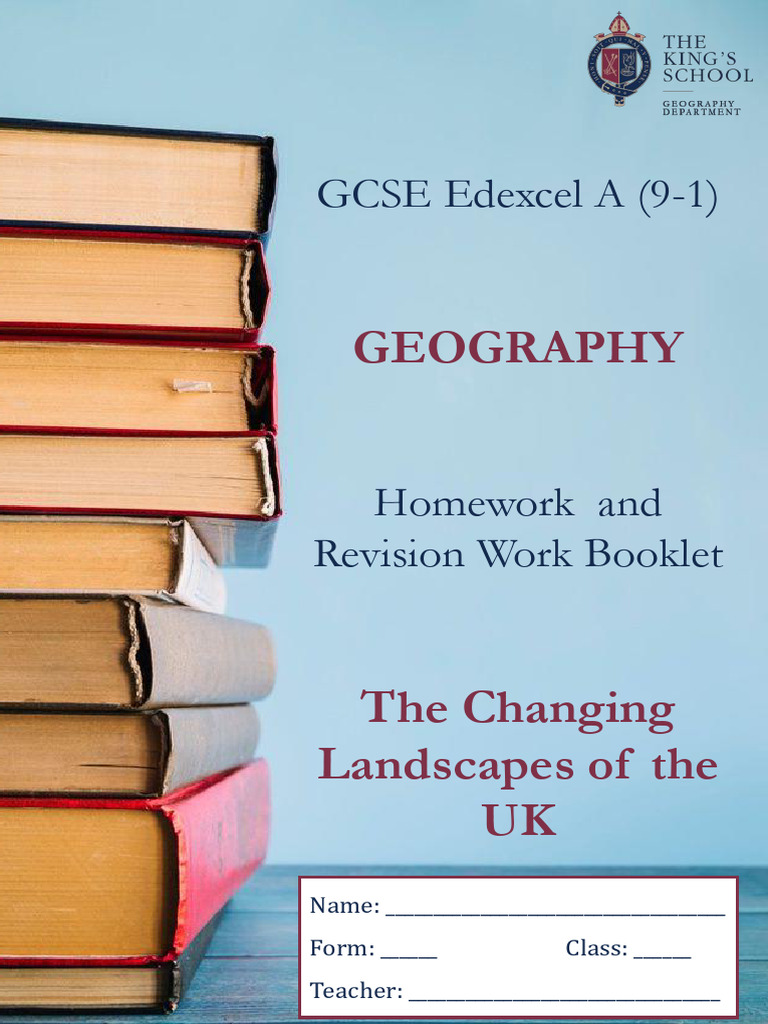 GCSE Geography: UK Landscapes Workbook | PDF | Coast | Geography
