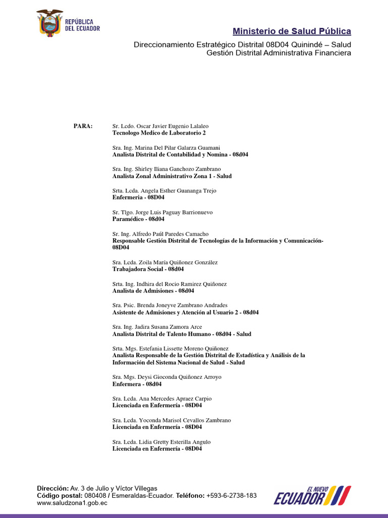 MSP CZ1 08D04 Gdaf 2025 0095 M | PDF | Institución | Gestión de ...