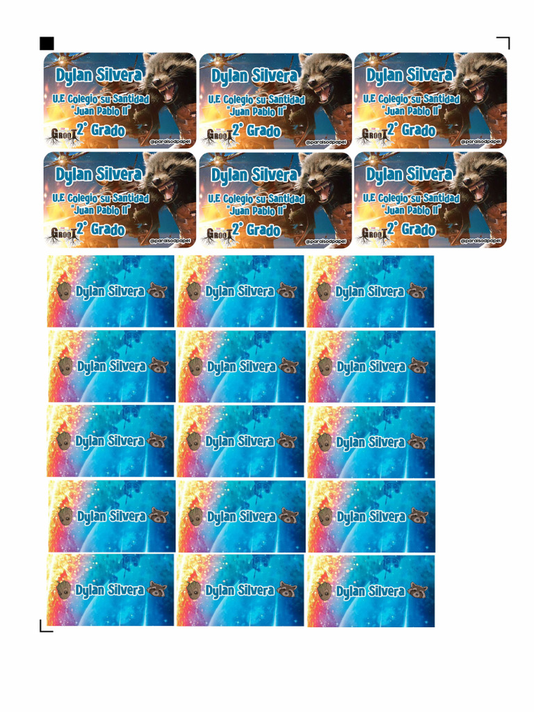 Stickers Dylan Silvera | PDF