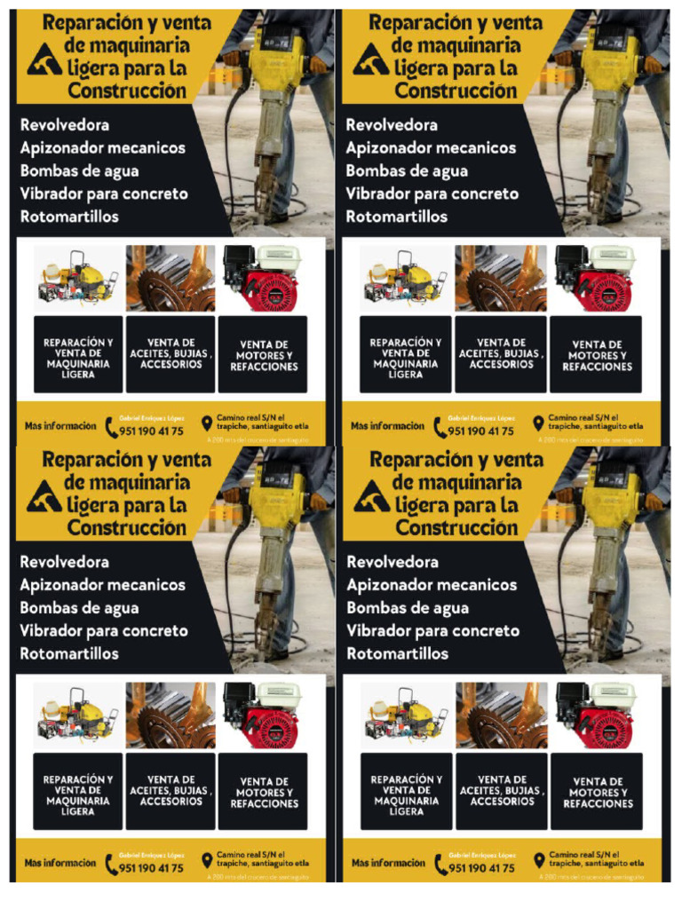 Flyer Maquinaria | PDF