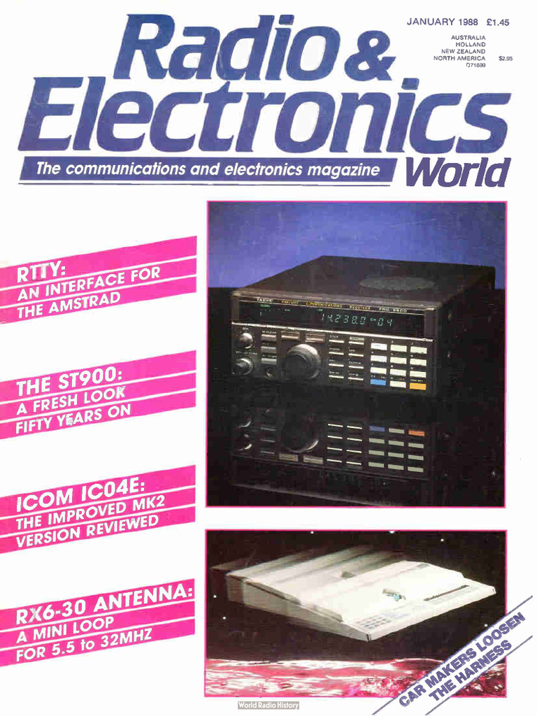 Radio Technology Sales & Services | PDF | Detector (Radio ...