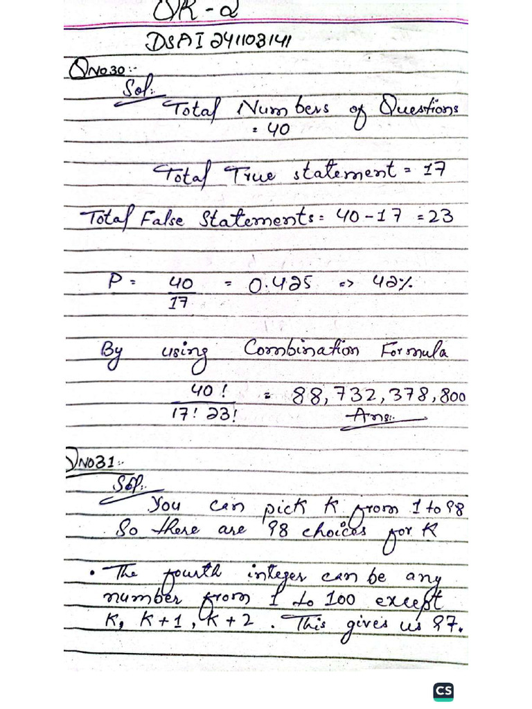 QR Ass 2 - Compressed | PDF