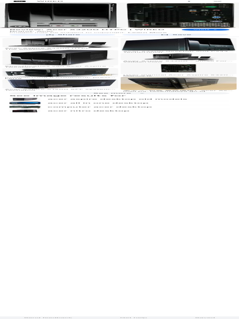 Acer Desktop 2008 - Google Search | PDF
