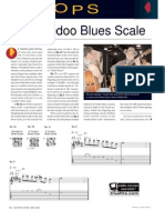 The Voodoo Blues Scale