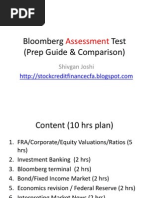 Download Bloomberg Assessment Test by Shivgan Joshi SN85240193 doc pdf