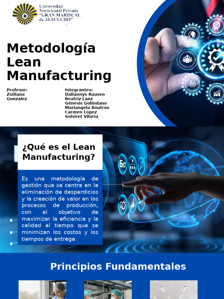 Lean Manufacturing y Mariangela Boutros | PDF | Lean Manufacturing ...