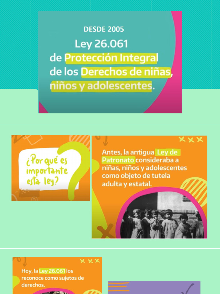 Ley de Protección Integral de los Derechos de las Niñas, Niños y ...