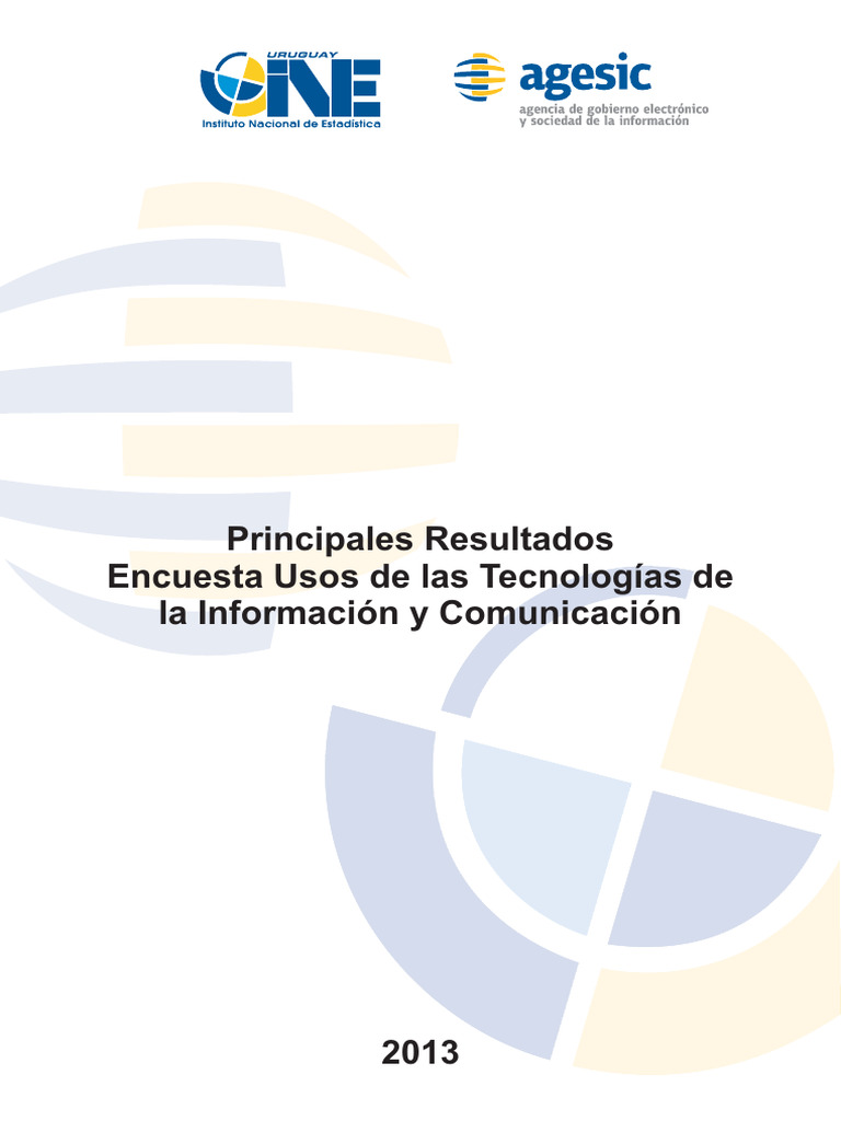 Principales Resultados EUTIC 2013 | PDF | Tecnología de información y ...