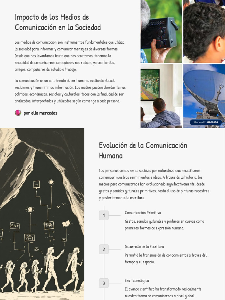 Impacto de Los Medios de Comunicacion en La Sociedad LECCION 5 de 6 ...