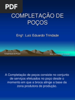 Completação de poços de Petróleo - Eng. Luiz Eduardo Trindade