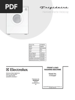 Frigid A Ire Ftf530f Washer Manual