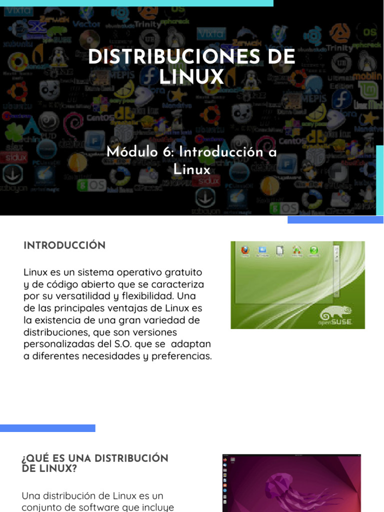 Guía de Distribuciones de Linux | PDF | Distribución de Linux ...