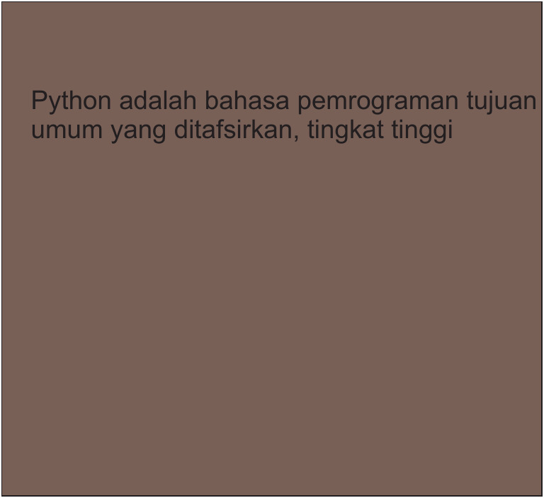 Panduan Singkat Python: Bahasa Pemrograman Tingkat Tinggi | PDF