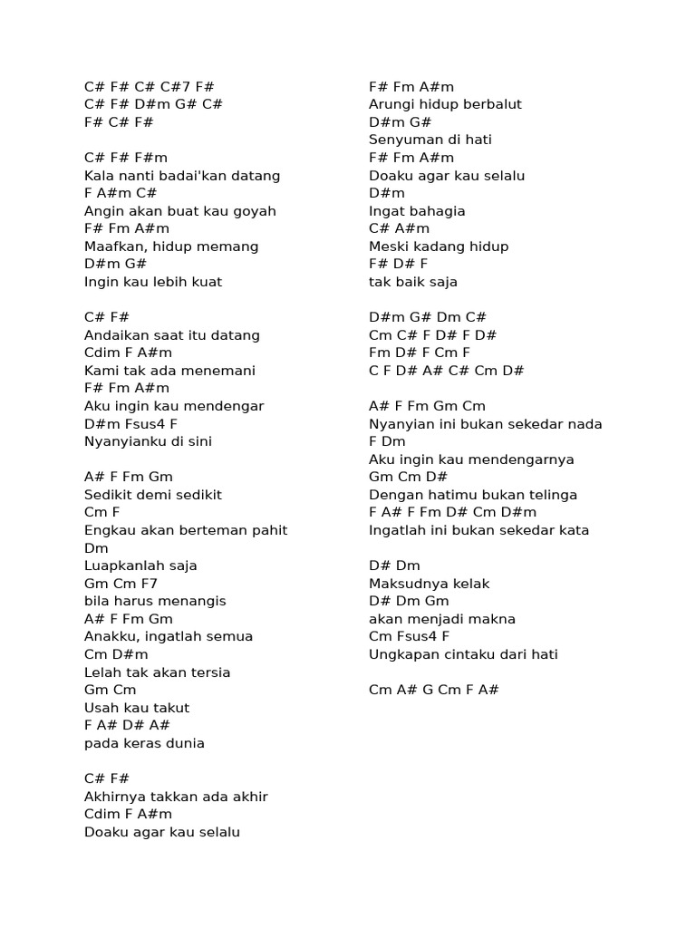 Selalu Ada Di Nadimu | PDF