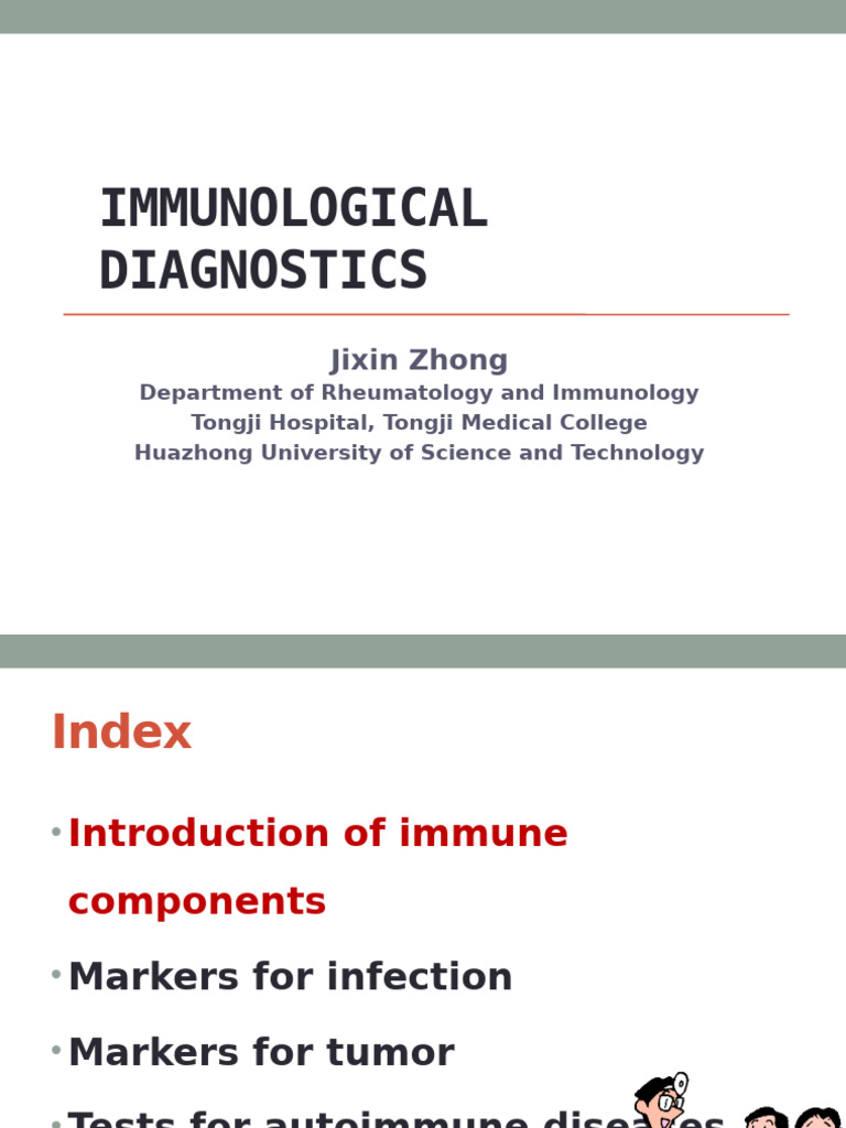 Immunological Diagnositics | PDF | Immune System | Antibody