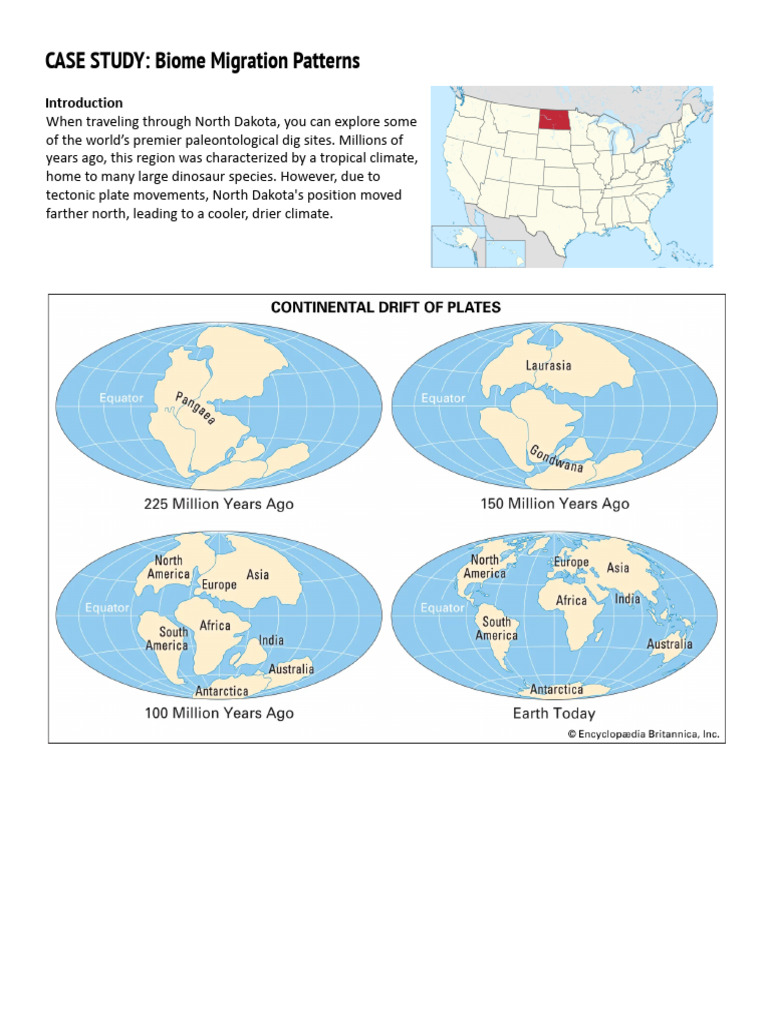 CASE STUDY - Biome Migration Patterns | PDF | Climate Change | Physical ...