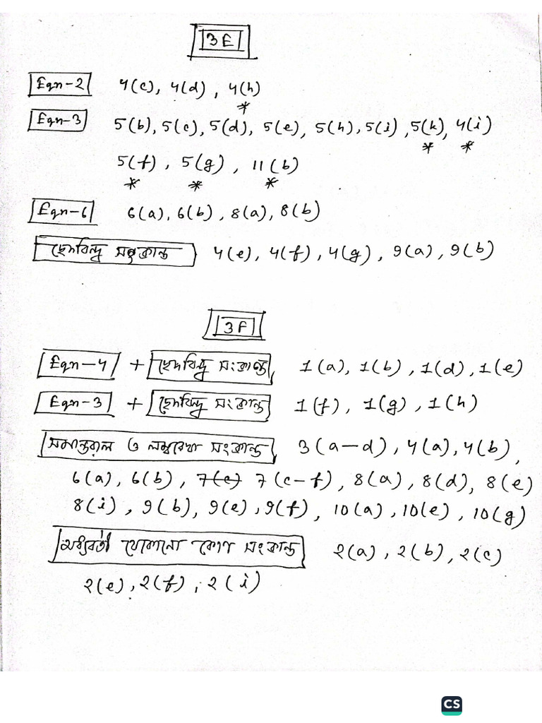 3E, 3F, 3G Assignment | PDF