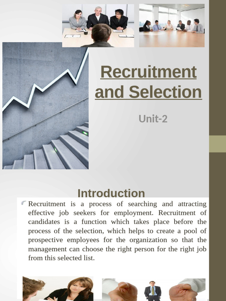 Recruitment and Selection Strategies Guide | PDF | Recruitment | Employment