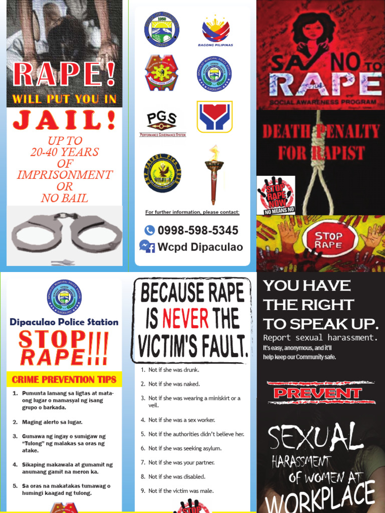 Crime Prevention Tips Against Rape | PDF