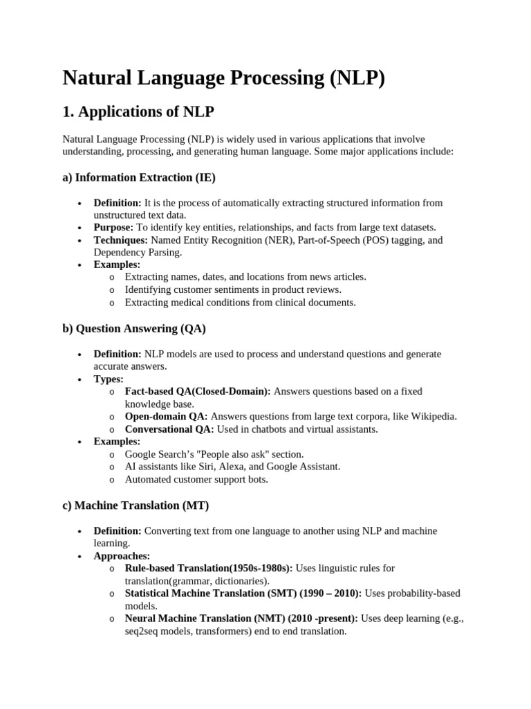 Introduction to NLP_first_week_lecture_2st | PDF | Ambiguity | Machine ...