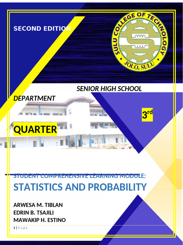 Statistics and Probability Learning Module | PDF | Probability ...