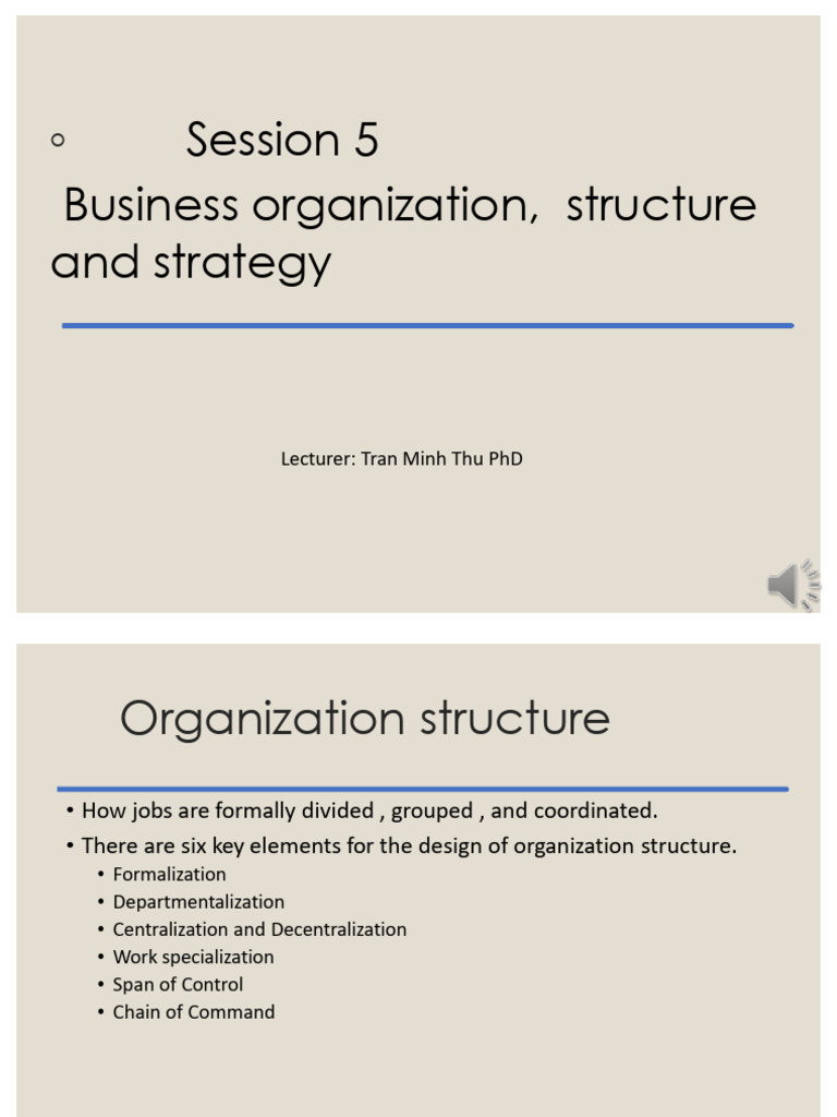 ACCA FAB - Session 5 - Business Structure and Strategy2022 | PDF ...