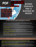 8 ACCIONES ESENCIALES PARA LA SEGURIDAD DEL PACIENTE | PDF | Seguridad ...