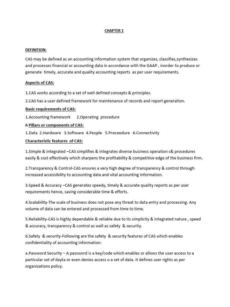 Overview of Computerized Accounting Systems | PDF | Microsoft Excel ...