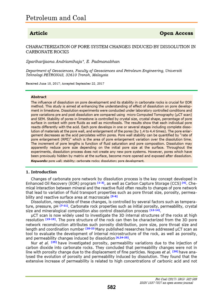 Characterization of Pore | PDF | Porosity | Solvation