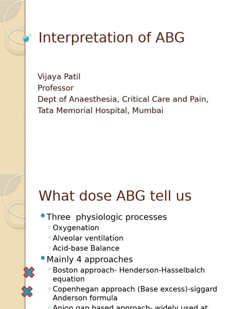 ABG Interpretation in Clinical Practice | PDF | Medical Emergencies ...