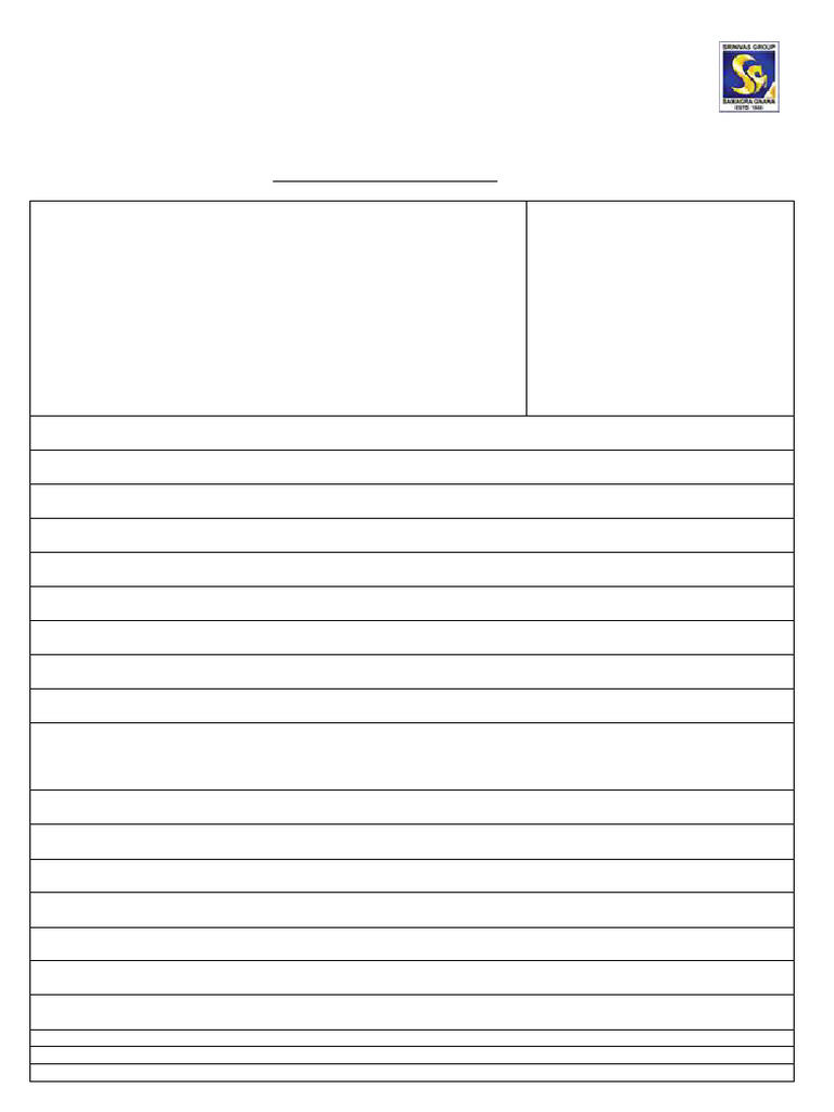 Student Profiling Format Template | PDF