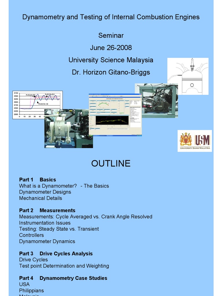 Engine Testing for Engineers | PDF