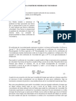 Tamaño Molecular A Partir de Medidas de Viscosidad