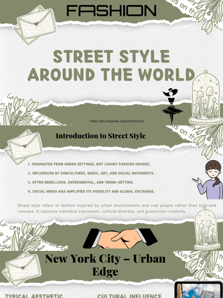 Street Style Around The World | PDF | Fashion | Cultural Trends