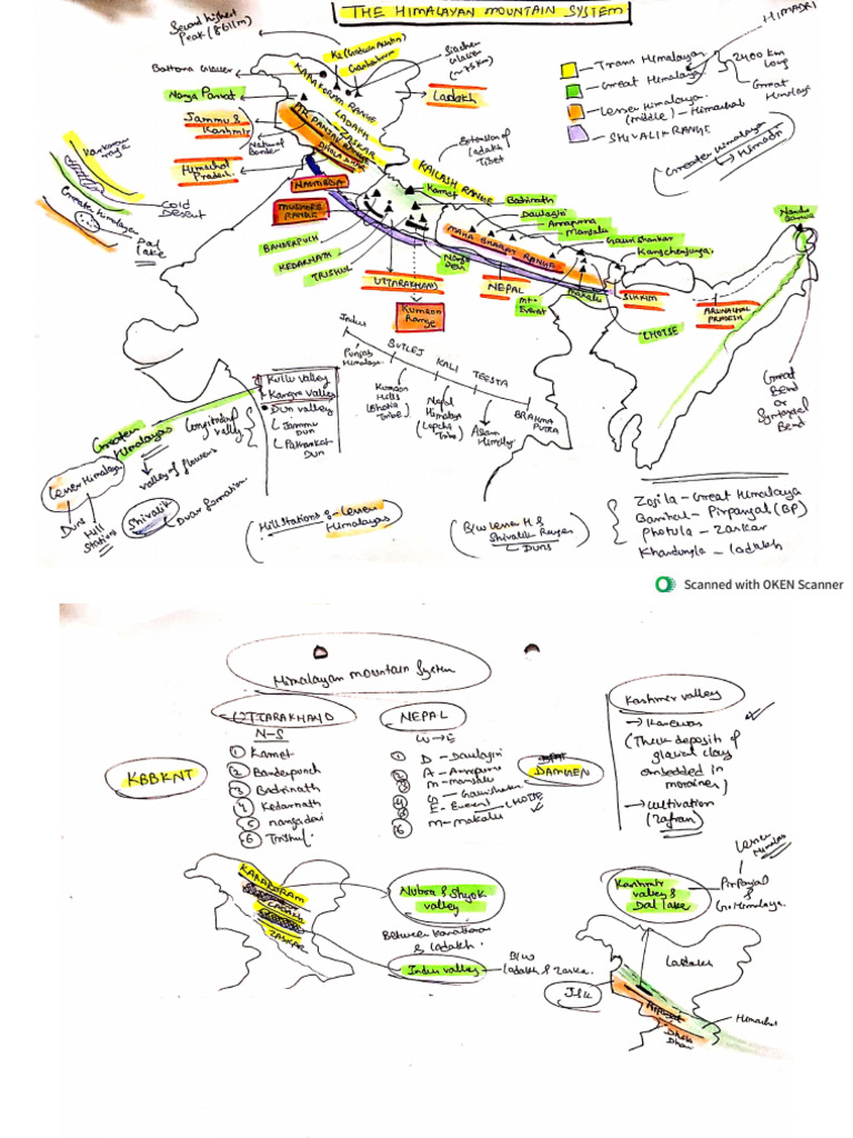 Indian Geo MAPS For Cds / SSC | PDF