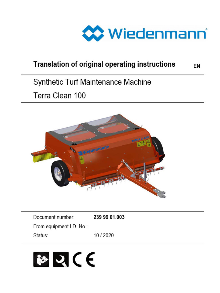 Terra Clean 100 Operating Instructions | PDF | Personal Protective ...
