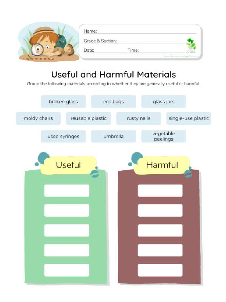 Worksheet | PDF