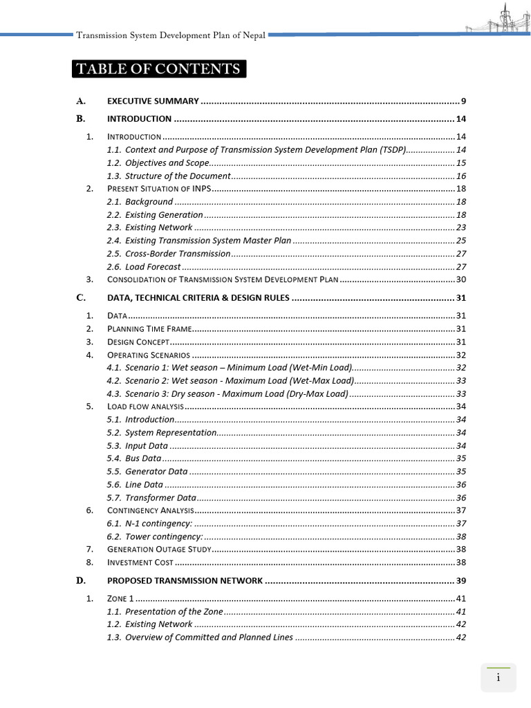 Nepal Transmission System Development | PDF | Electric Power ...