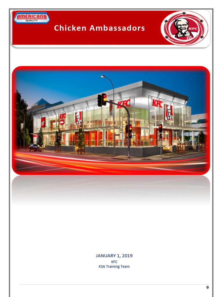 KFC Product Expiry and Handling Guidelines | PDF | Food And Drink ...