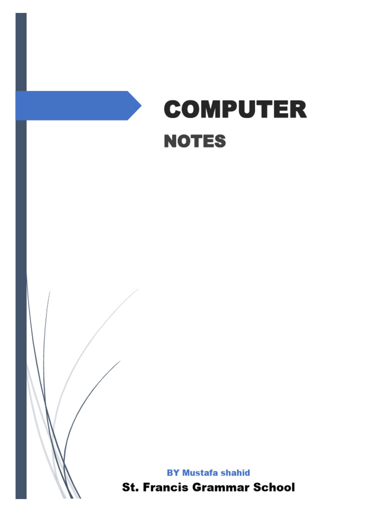 Class 10 Computer Science Notes | PDF | Logic | Mathematics