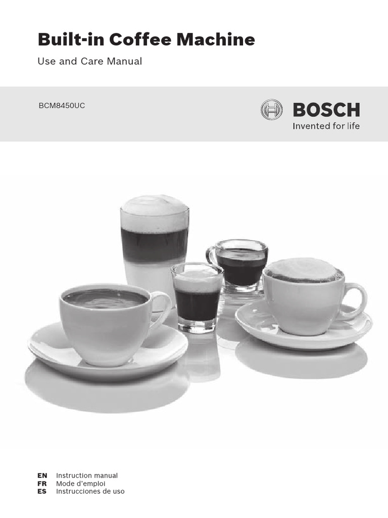 Built-In Coffee Machine Built-In Coffee Machine | PDF | Coffee | Drink