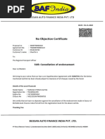 Pan Card Surrender Letter | PDF