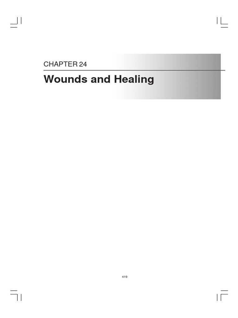 Understanding Wound Healing Processes | PDF | Wound Healing | Healing